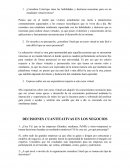 Decisiones cuantitativas en los negocios