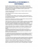 Desarrollo y crecimiento económico en el Perú