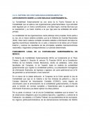 SISTEMA DE CONTABILIDAD GUBERNAMENTAL