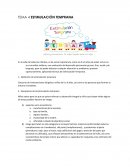 TEMA 4 ESTIMULACIÓN TEMPRANA