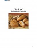 Eco Bread. Evaluación de proyectos. Resumen ejecutivo