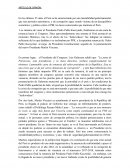 ARTÍCULO DE OPINIÓN los últimos 25 años el Perú