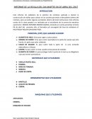 INFORME DE LA REJILLA DEL DIA MARTES 04 DE ABRIL DEL 2017