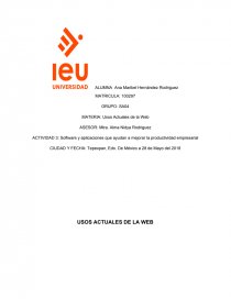 Software y aplicación que ayudan a mejorar la productividad empresarial. Página 1