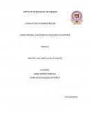 Toma de decisiones para la mejora continua