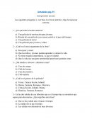 Comprensión Lectora. El curioso caso de Benjamín Button