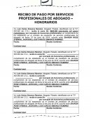 Recibo de Pago - Modelo Para Abogados - Simanca Abogados
