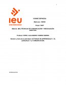 Materia: (MC) TÉCNICAS DE COMUNICACIÓN Y NEGOCIACIÓN EFECTIVA