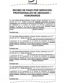 Arriba 77+ imagen modelo de recibo de pago por honorarios profesionales en venezuela