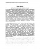 Análisis capítulo 3 “ESTRUCTURA EDUCANDA DEL SER HUMANO”