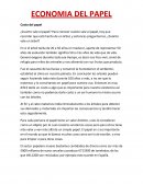 ECONOMIA DEL PAPEL