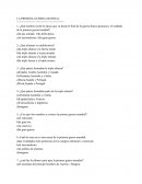 LA PRIMERA GUERRA MUNDIAL.Examen s/r