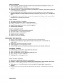 GERENCIA COMERCIAL. JEFE DE LOGISTICA