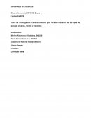 Cambio climático y su reciente influencia en los tipos de paisaje: urbanos, rurales y naturales.