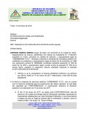 Geologia informe de actividades