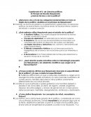 Cuestionario N°2 de Ciencias políticas