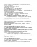 INFORME DE MONITOREOS MICROBIOLÓGICOS EN AMBIENTES, PERSONAL, EQUIPOS Y UTENSILLOS