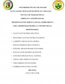 MICROENSAYO DE GERENCIA SOCIAL: HERRAMIENTA PARA ADMINISTRAR MEJOR LA CUESTIÓN SOCIAL