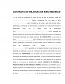 CONTRATO DE MEJORAS EN LOCALES