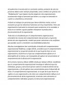 Comportamiento organizacional desde la interrelación con los individuos