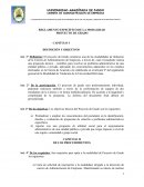 REGLAMENTO ESPECÍFICO DE LA MODALIDAD