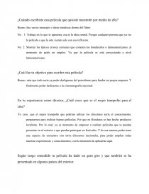 Transcripción de Español. Página 1