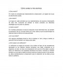 Como evaluó a mis alumnos