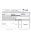 Reporte de Actividades Mensuales UPAV