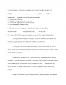 CONTROL DE LECTURA DE LA BORRA DEL CAFÉ DE MARIO BENEDETTI