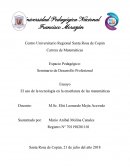 Ensayo Uso tecnología