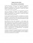 Ensayo literatura contemporánea