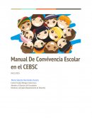 Manual De Convivencia Escolar en el CEBSC