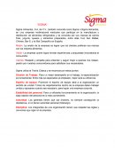 Valores “SIGMA”
