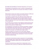 El nombre de la actividad es Actividad integradora 4. El resumen