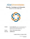 Filosofía y Sociología en la Educación