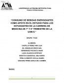 CONSUMO DE BEBIDAS ENERGIZANTES
