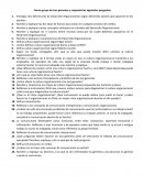 Forme grupo de tres personas y responda las siguientes preguntas