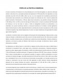 Perfil Politica Comercial Honduras