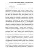 LA FAMILIA COMO EJE FUNDAMENTAL