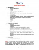 Proyecto informe final académico