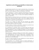 Ingredientes primordiales que identifican la Gastronomía panameña