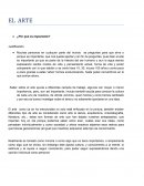 EL ARTE Y SU IMPORTANCIA