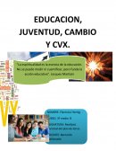 Juventud, cambio y cvx