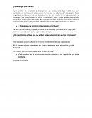 ¿Qué tengo que hacer?