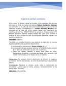 Proyecto de escritura constitutiva
