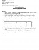 ITINERARIO DE ACTIVIDADES