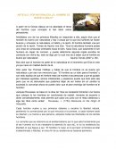 ARTÍCULO, POR NATURALEZA ¿EL HOMBRE ES BUENO O MALO?