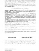 Contrato de préstamo hipotecario