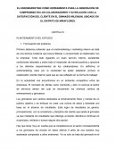 EL ENDOMARKETING COMO HERRAMIENTA PARA LA GENERACIÓN DE COMPROMISO EN LOS COLABORADORES Y SU RELACIÓN CON LA SATISFACCIÓN DEL CLIENTE EN EL GIMNASIO MILENIUM, UBICADO EN EL DISTRITO DE MIRAFLORES.