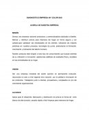 Ejemplo de diagnótico empresa según 9001